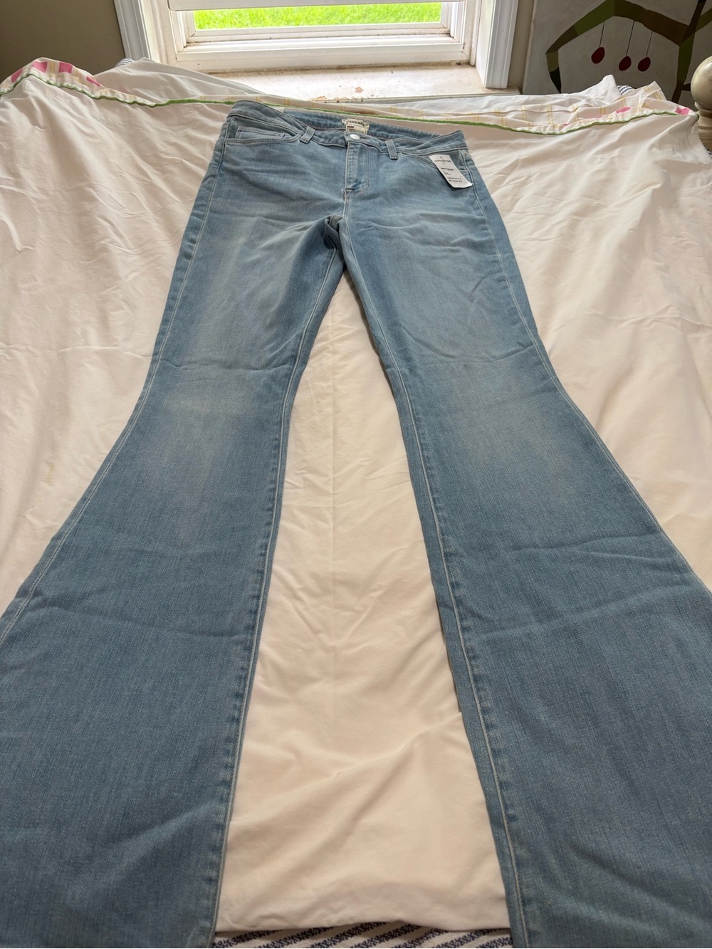 L'AGENCE Light Blue Flare Jeans